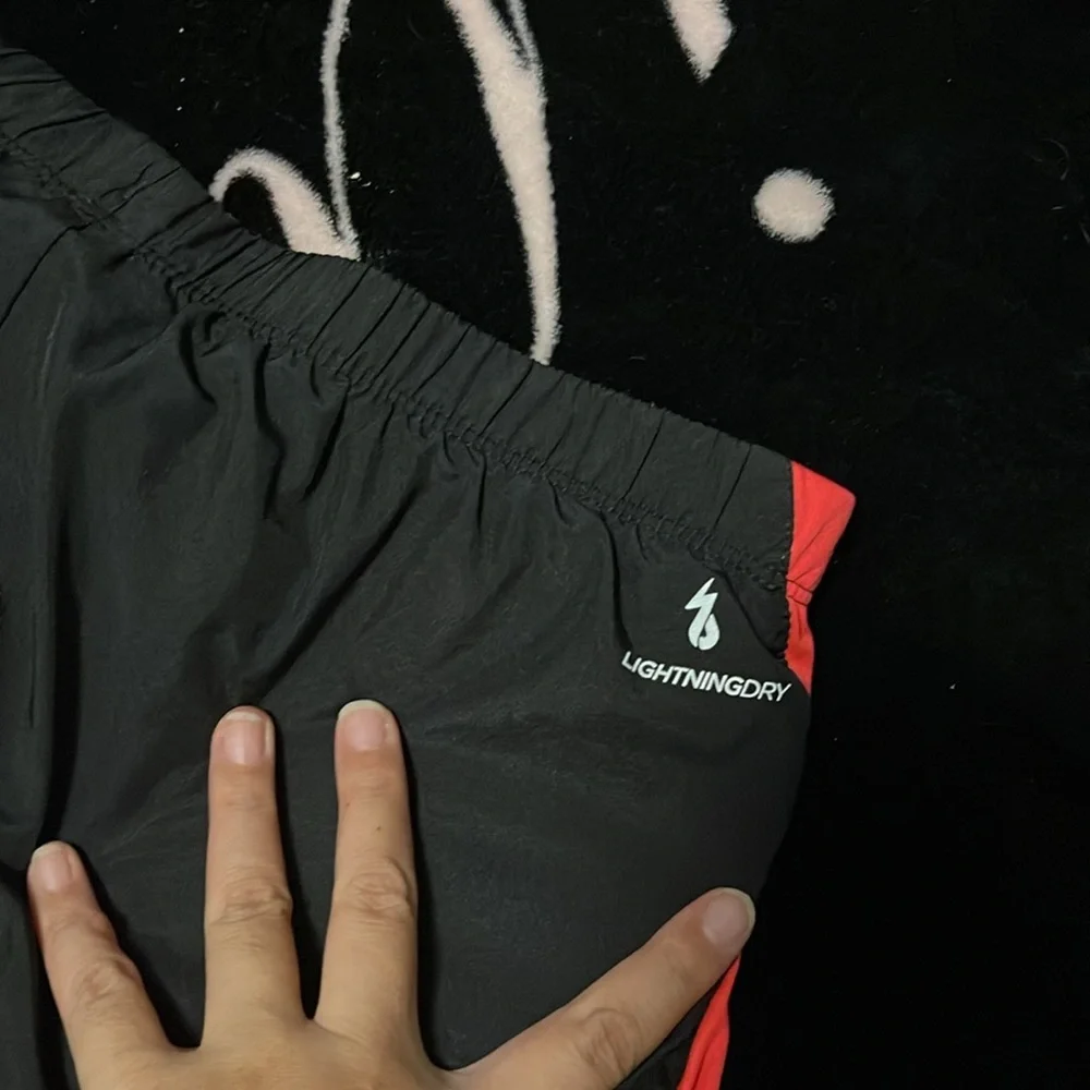 New Balance dual layered workout shorts